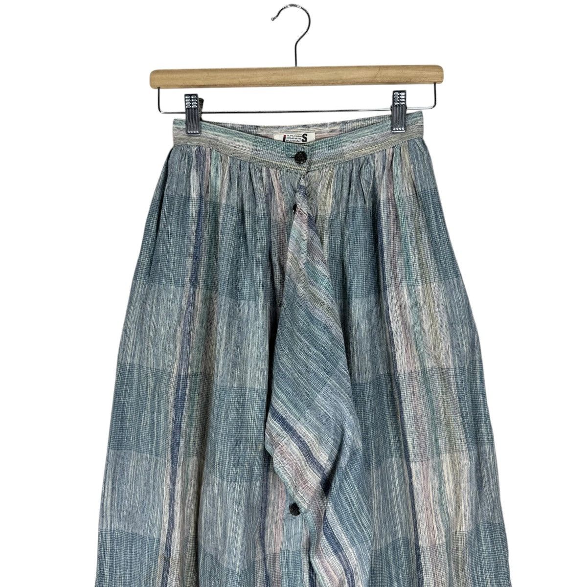 Issey Miyake ☀️ISSEY MIYAKE TARTAN MAXI SKIRTS Size 25" / US 0 / IT 36 - 4 Thumbnail