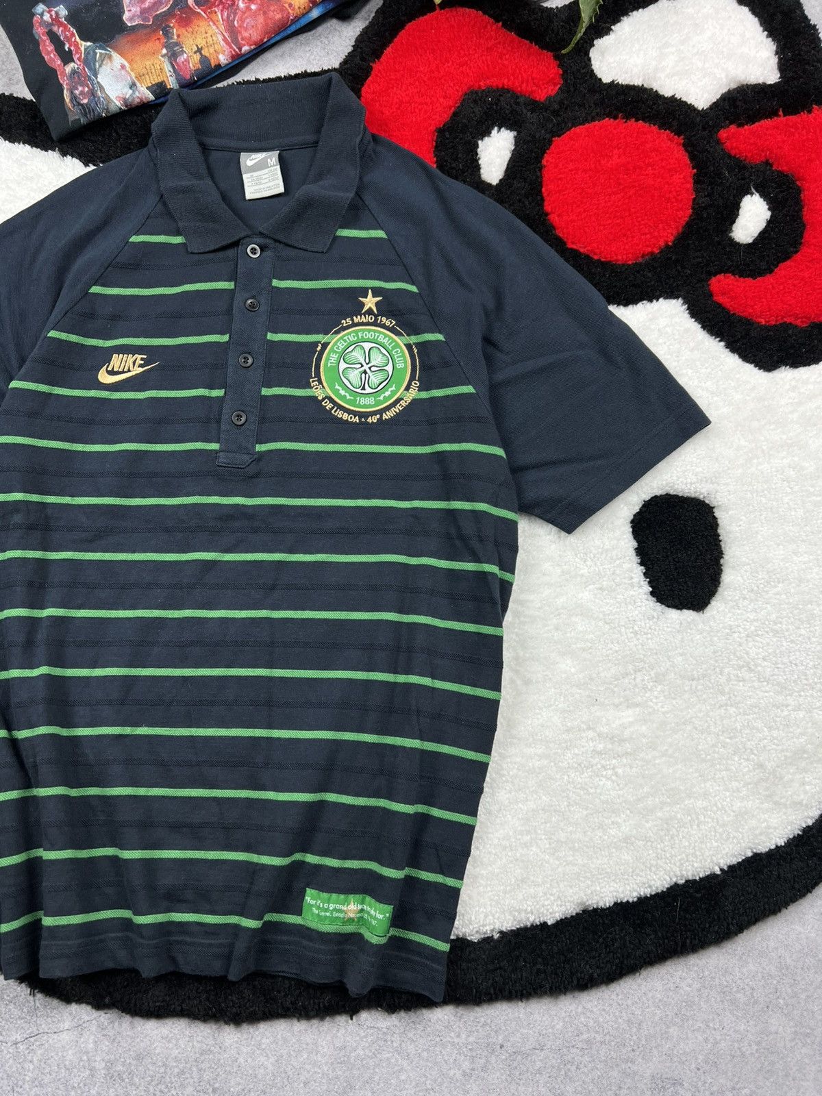 Nike Nike FC Celtic Scotland Blockcore Football Y2K Soccer Tee Size US M / EU 48-50 / 2 - 3 Thumbnail