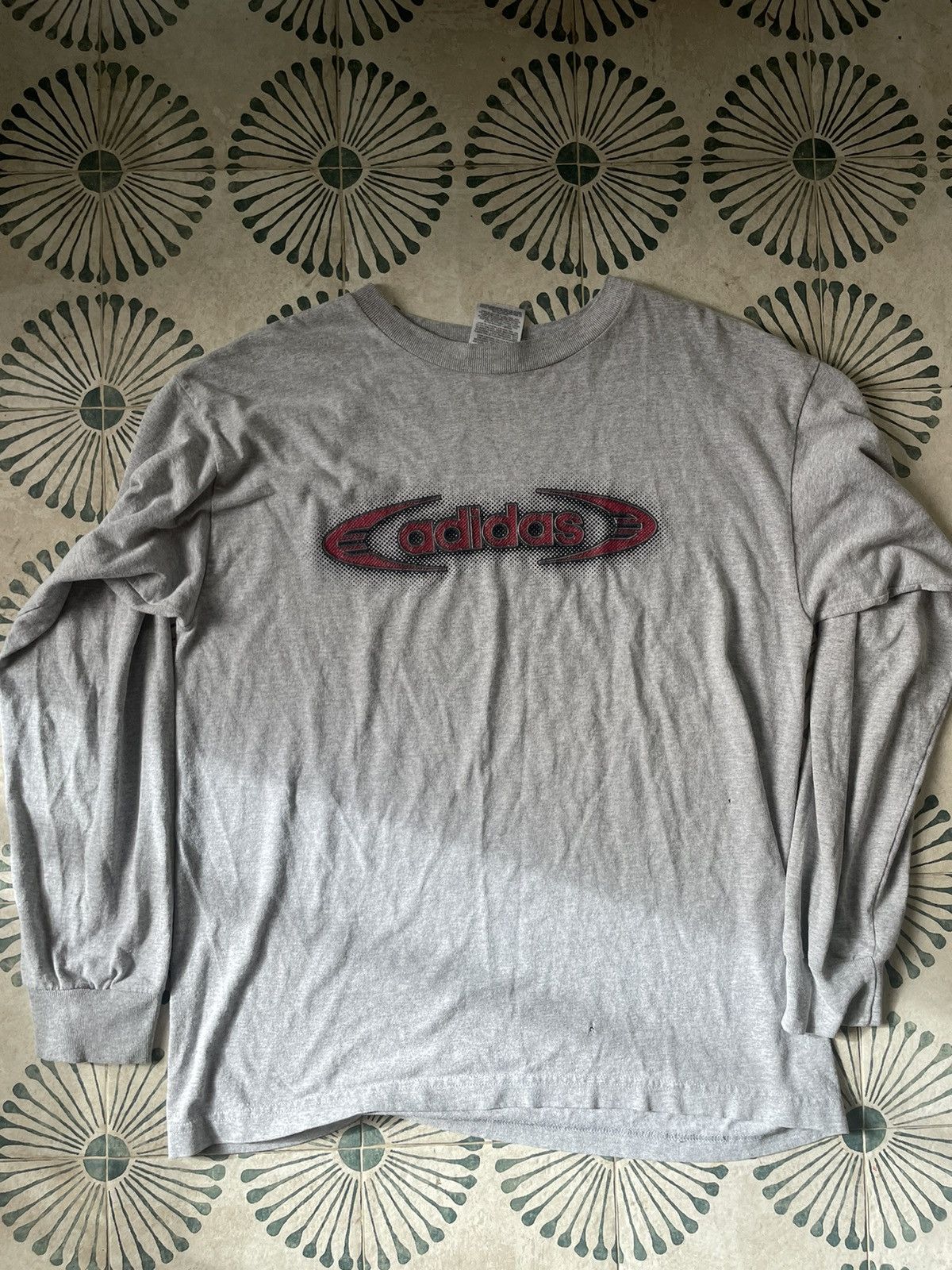 Adidas × Vintage Vintage Adidas Long Sleeve Size US M / EU 48-50 / 2 - 1 Thumbnail