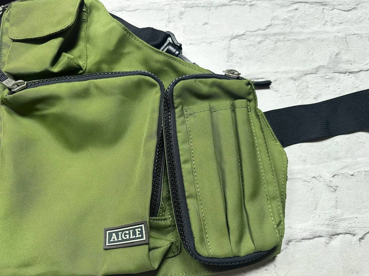 Aigle × Japanese Brand Aigle Vintage Vest Bag Rare Japanesse Size ONE SIZE - 2 Thumbnail