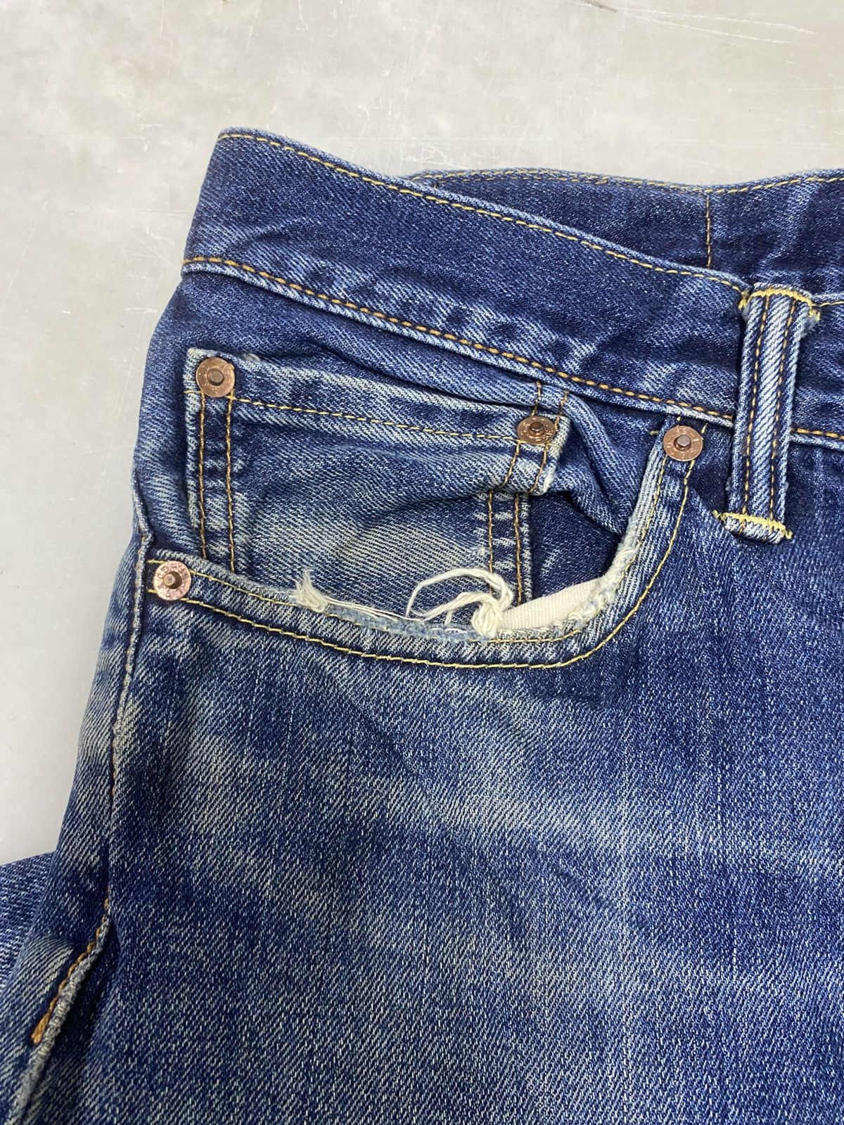 Levi's Size 31x26 Vintage Levis Distressed Jeans Faded Pants Denim Size US 31 - 6 Thumbnail