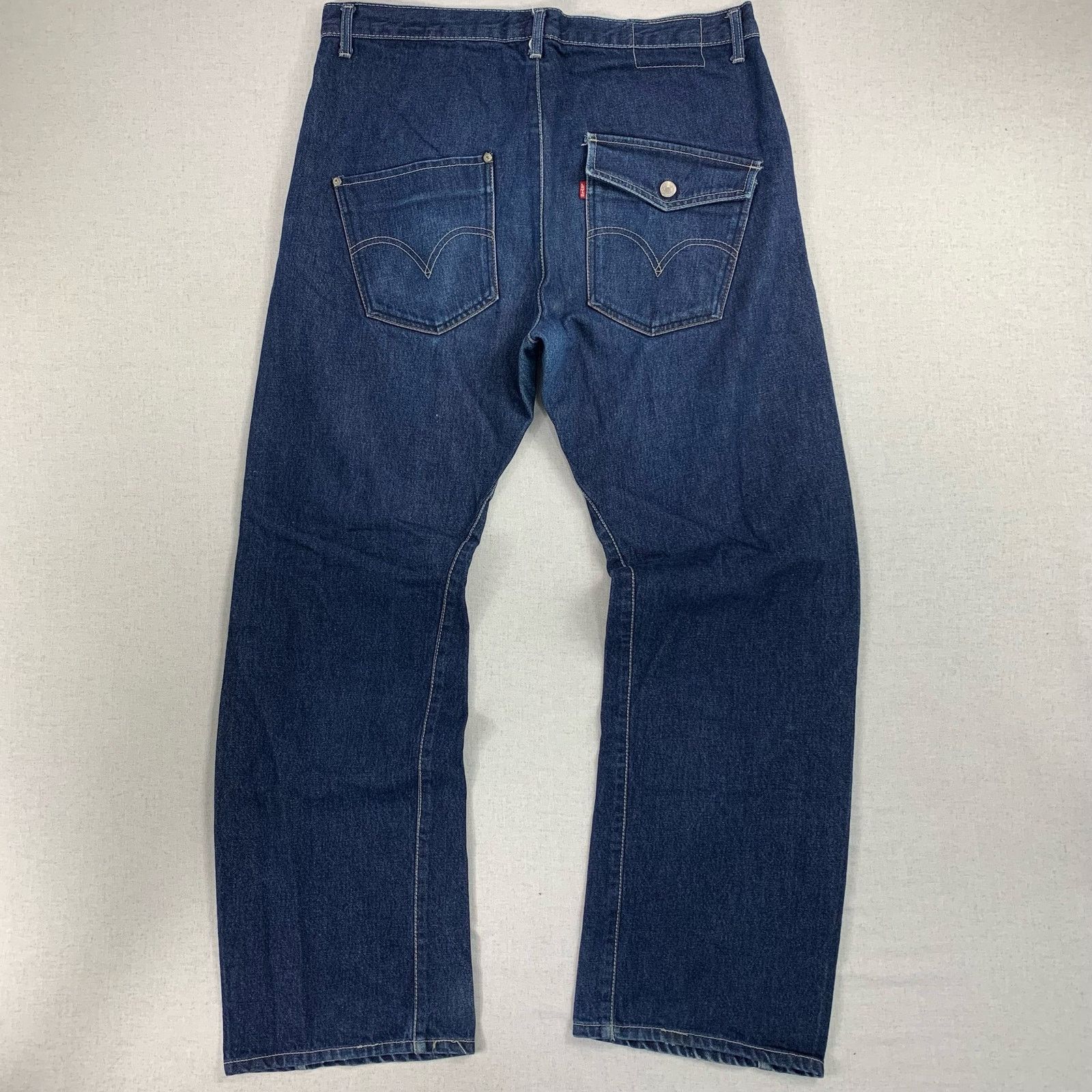 Levi's × Vintage Dark Blue Levi's Engineered Jeans Loose Fit