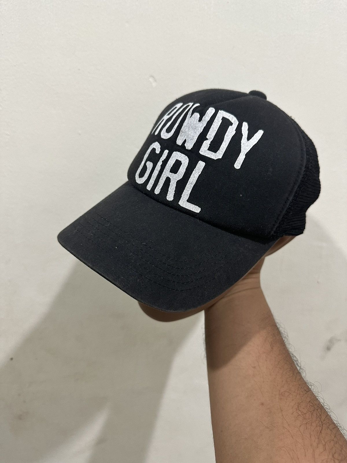 Japanese Brand Rowdy Girl ANNA X SLY Trucker Hat Size ONE SIZE - 2 Thumbnail