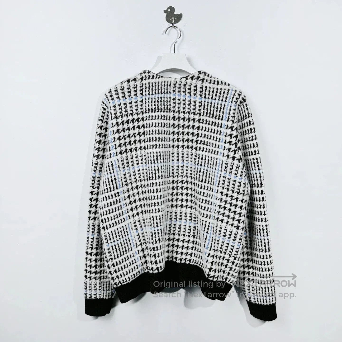 Louis Vuitton Louis Vuitton Houndstooth V-Neck Cardigan. Size US XL / EU 56 / 4 - 2 Thumbnail