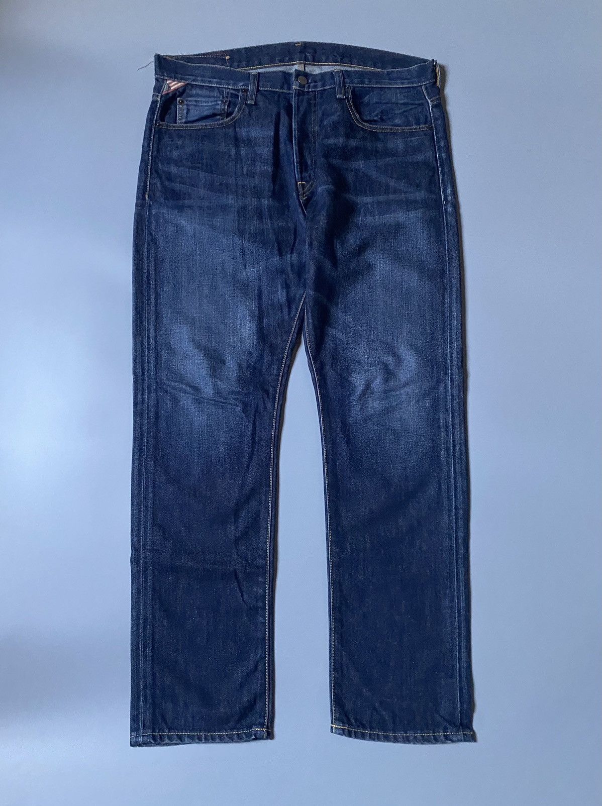 Denim & Supply Ralph Lauren Ralph Lauren Denim & Supply - Drop Slim Washed Denim Pants Size US 36 / EU 52 - 1 Thumbnail