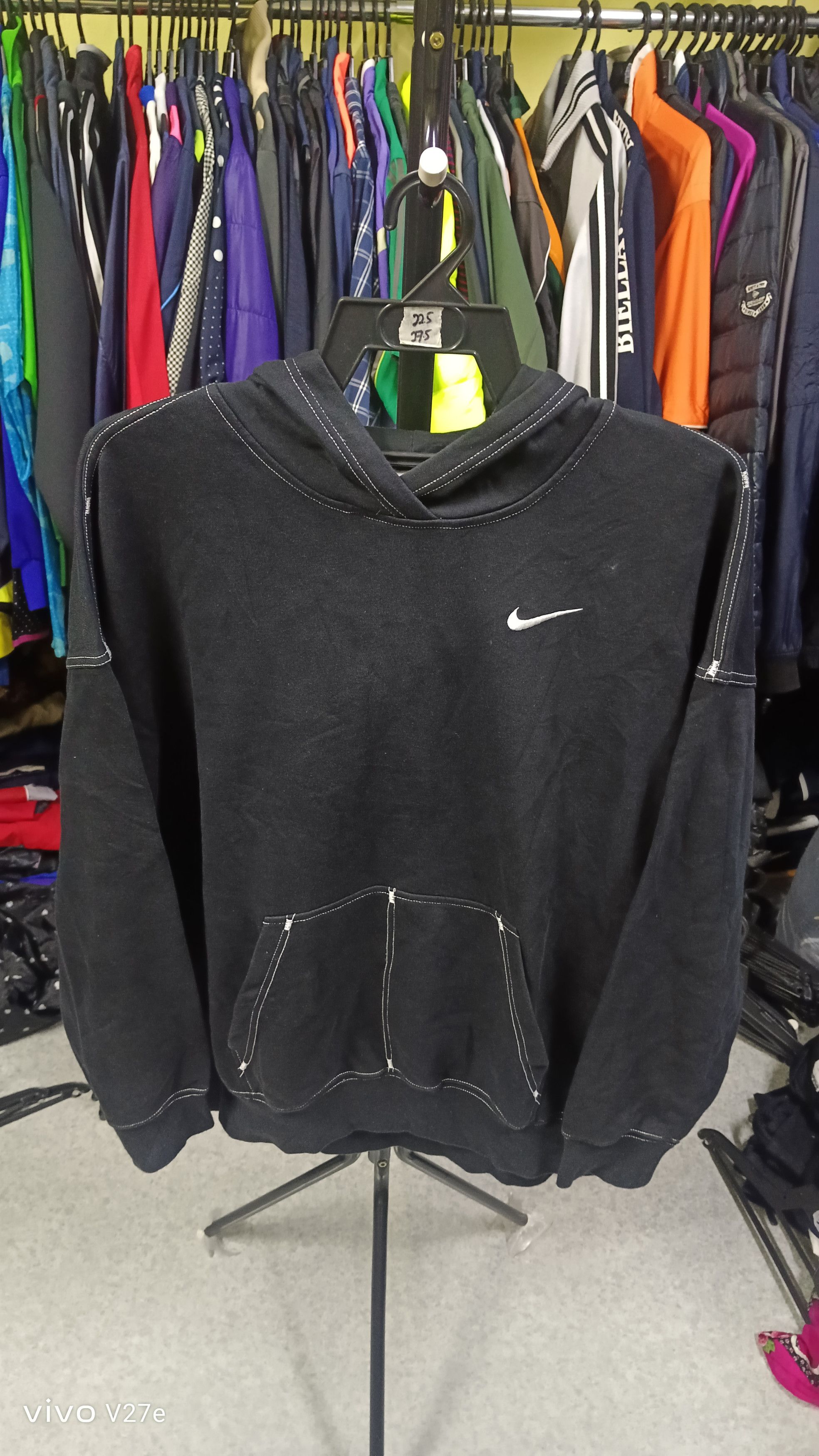Nike Nike Swooshwear Baggy Black Hoodie Size US M / EU 48-50 / 2 - 1 Thumbnail