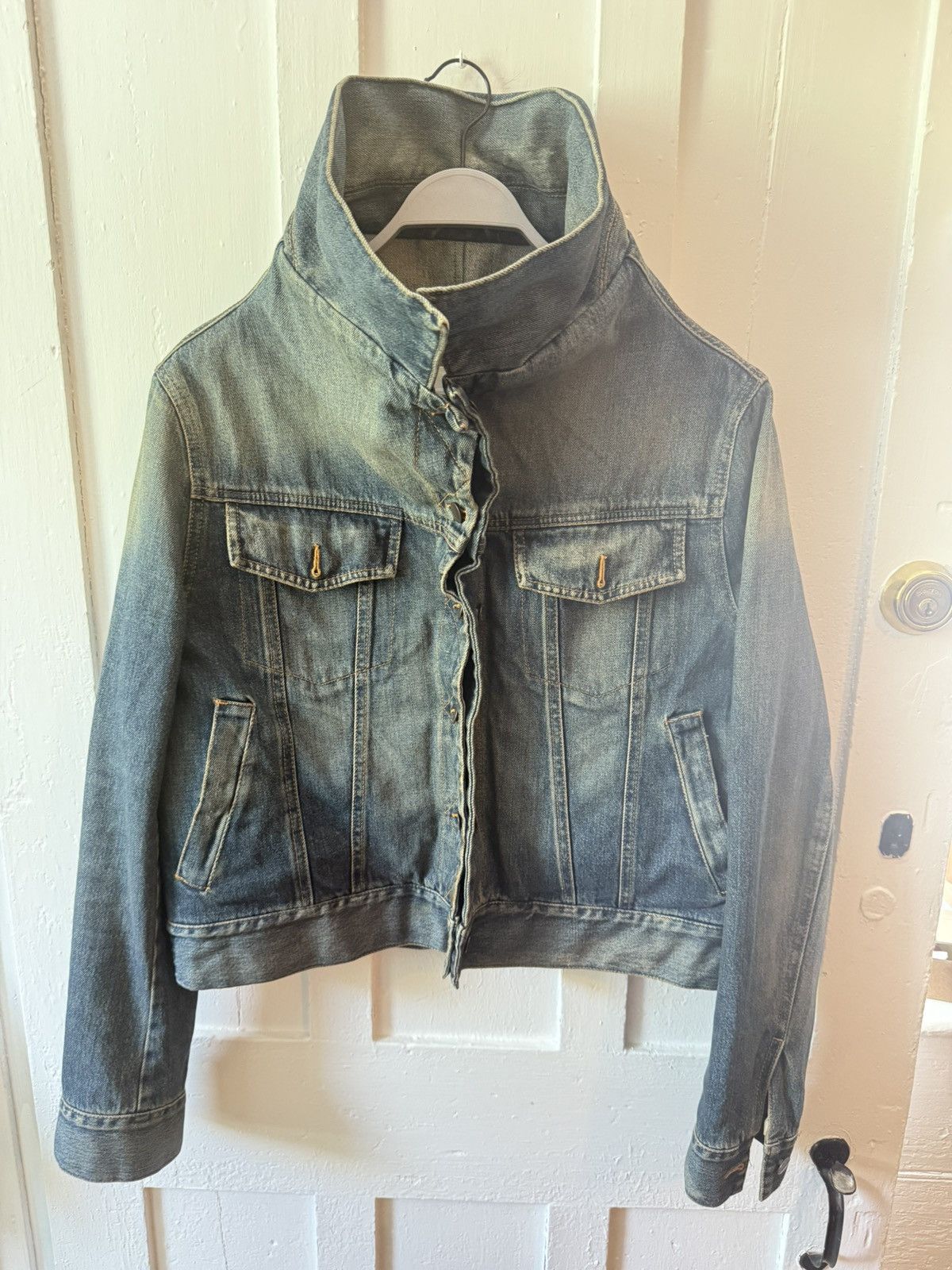 Maison Margiela AW 2012 Margiela Denim Jacket Size 42 Size M / US 6-8 / IT 42-44 - 8 Thumbnail