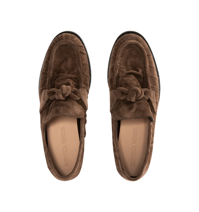 Bottega Veneta o1h1sh10526 Astaire Slipper in Brown/Fondant Size US 11 / IT 41 - 3 Thumbnail
