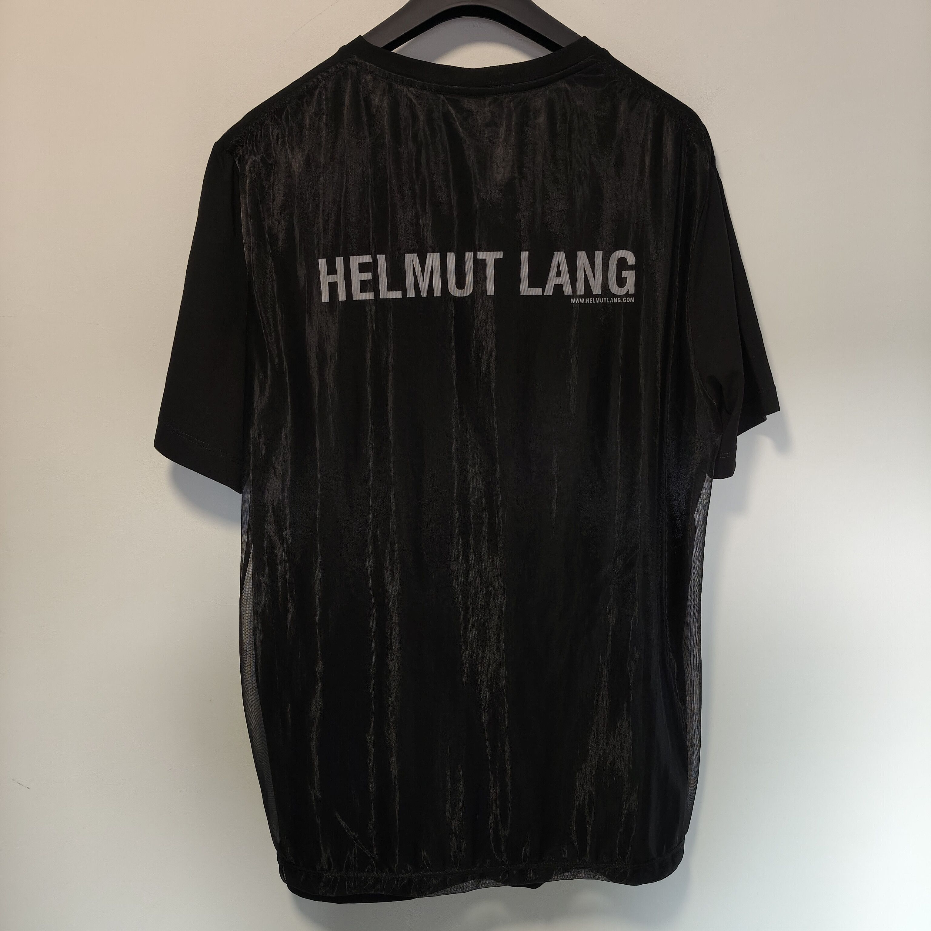 Helmut Lang Helmut Lang Archive Utility Back Logo Print T Shirt