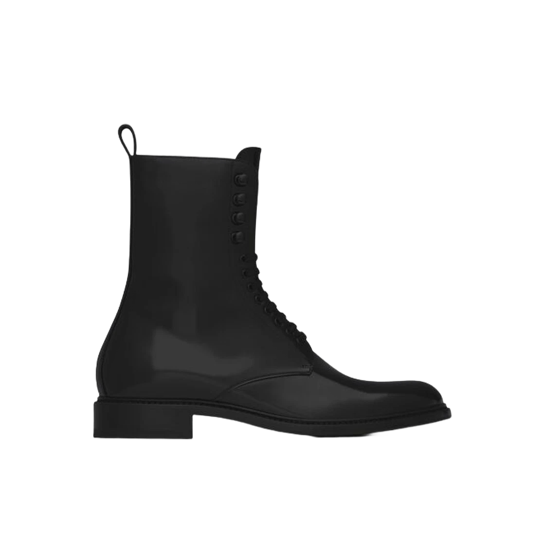 Saint Laurent Paris o1bcso1str1024 Army Laced Boots in Black Size US 8.5 / EU 41-42 - 1 Preview