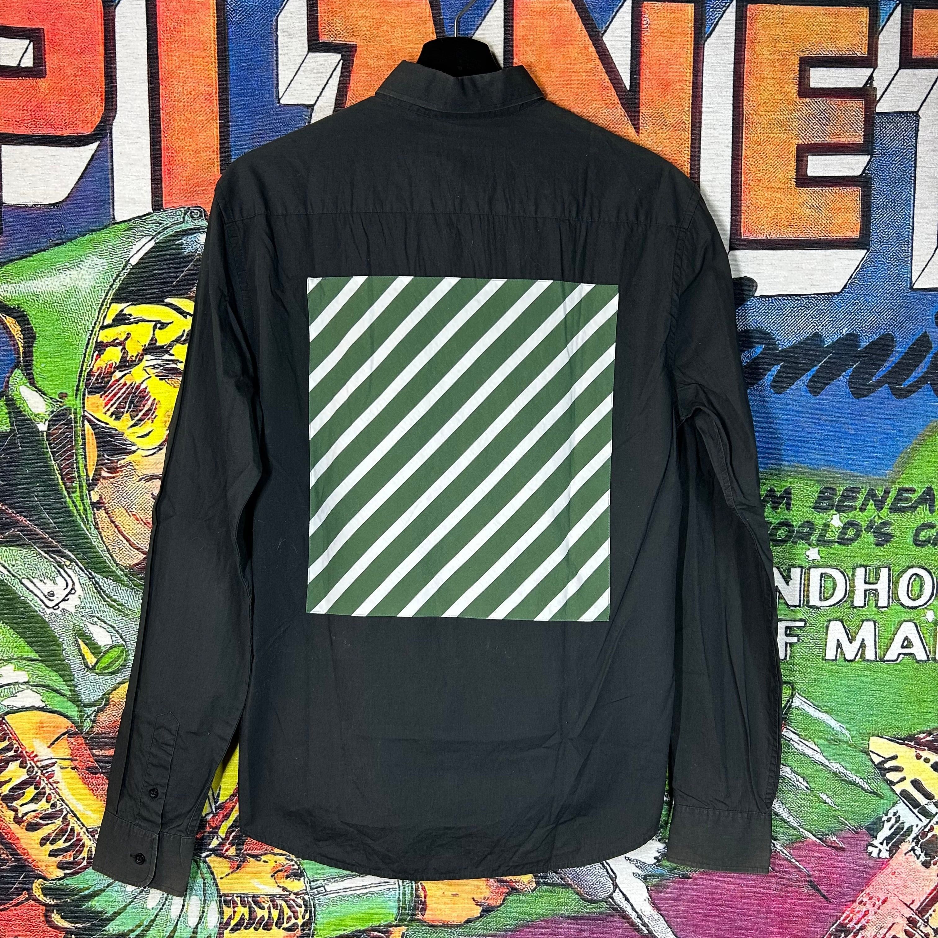 Raf Simons Raf Simons Fred Perry Striped Button Down Shirt Size 36 Size 36R - 2 Thumbnail