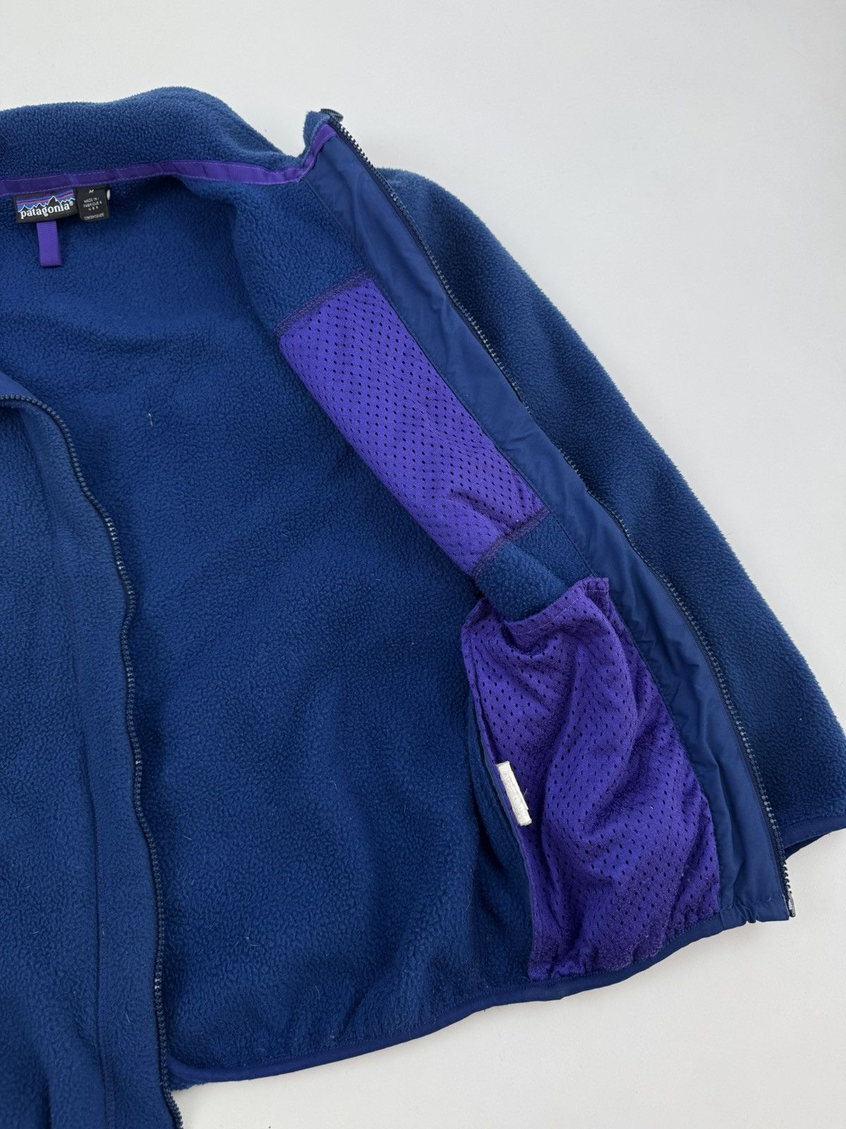 Patagonia 1990’s Vintage Patagonia Synchilla Blue Fleece Jacket Size US M / EU 48-50 / 2 - 13 Thumbnail