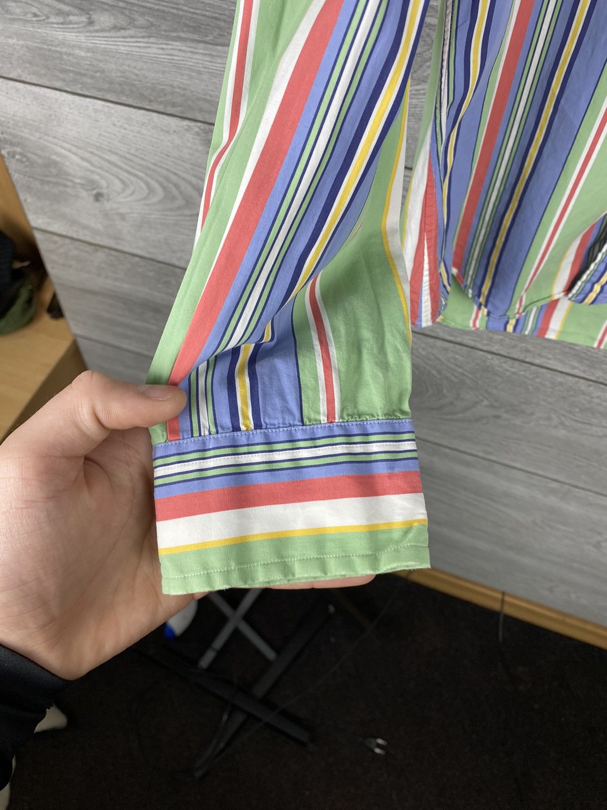 Polo Ralph Lauren Mens Vintage Polo Ralph Lauren Striped Shirt Button Up Size US M / EU 48-50 / 2 - 13 Thumbnail