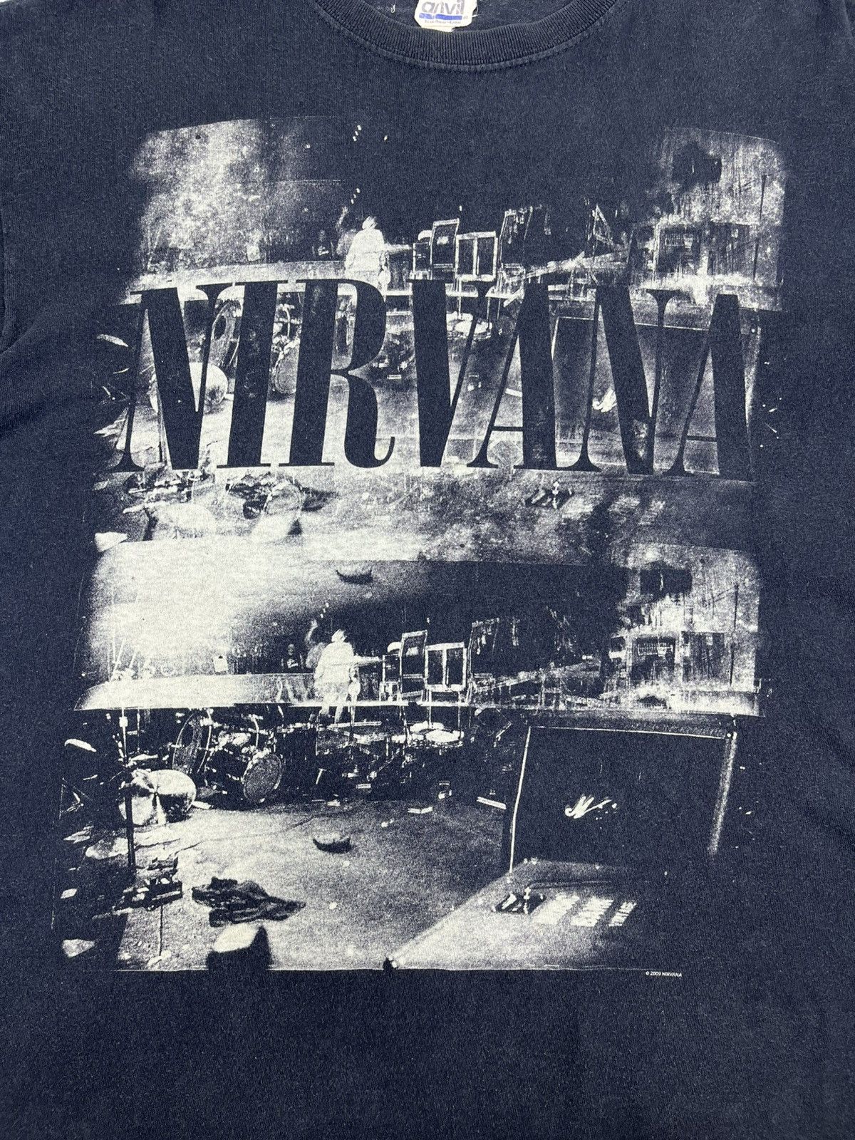 Band Tees Nirvana Nevermind Tour Vintage *RARE* Size US L / EU 52-54 / 3 - 3 Thumbnail