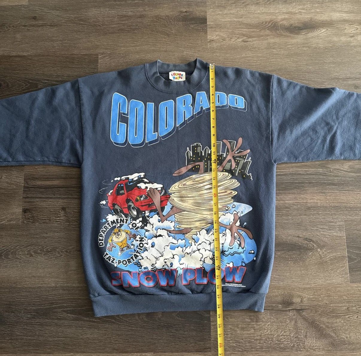 Vintage *RARE VINTAGE 1995 TAZMANIAN DEVIL CO. Size US XL / EU 56 / 4 - 5 Thumbnail