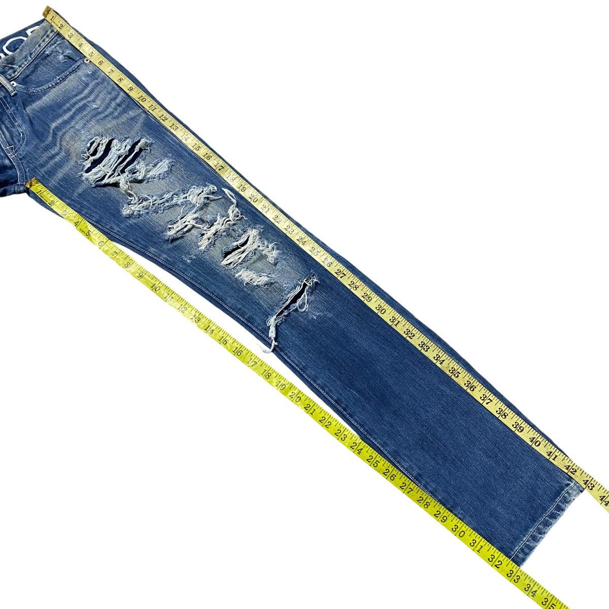 BUFFALO BOBS Buffalo Bobs Distressed Denim Jeans Size US 29 - 19 Thumbnail
