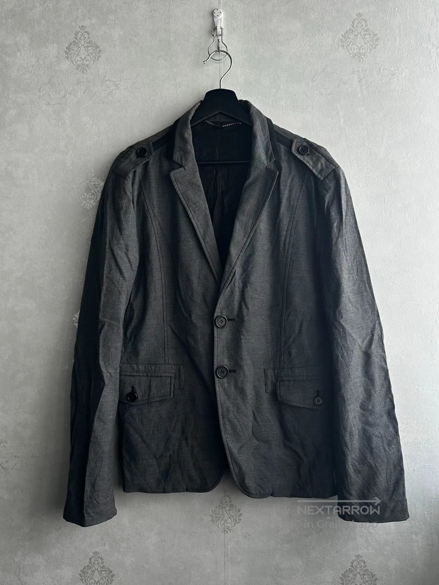 Dirk Bikkembergs BIKKEMBERGS Original-color buttoned suit jacket| Size 48R - 1 Thumbnail