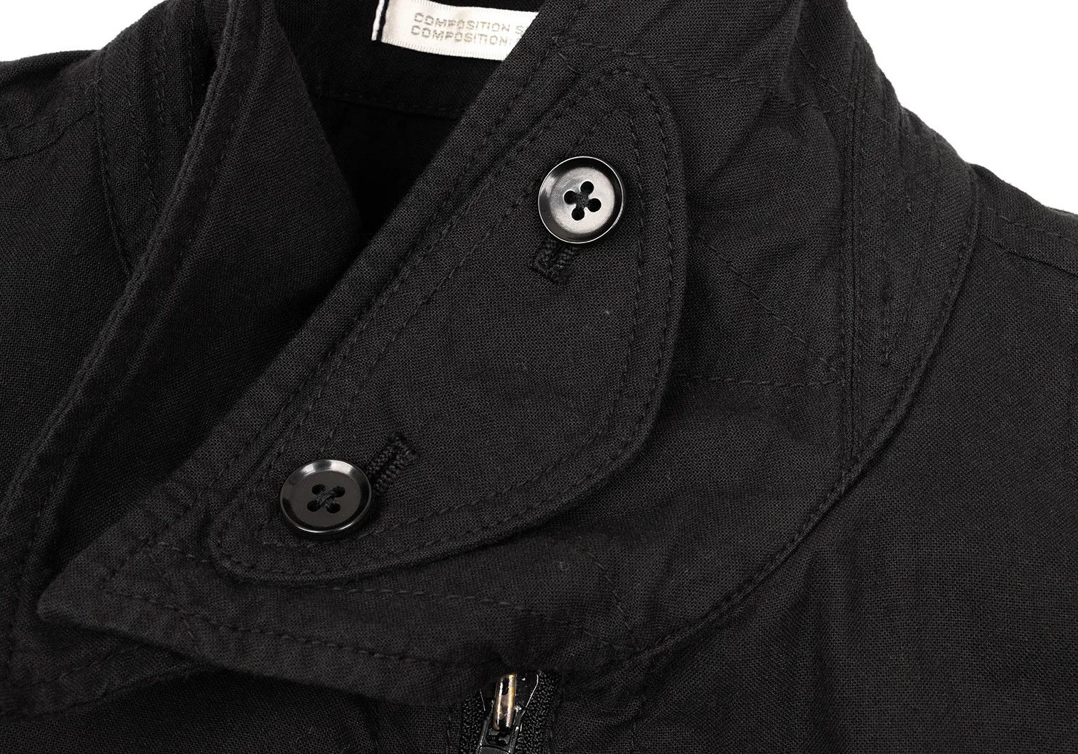 Yohji Yamamoto Yohji Yamamoto Zip Pocket Jacket Black 2 Size US M / EU 48-50 / 2 - 5 Thumbnail