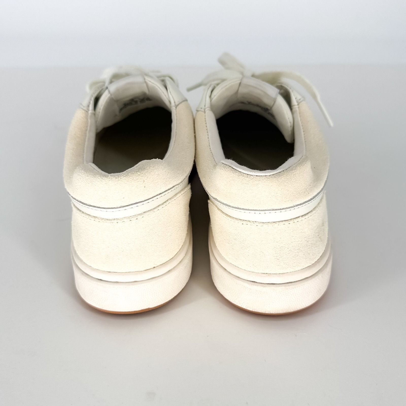 Lauren Ralph Lauren LAUREN Ralph Lauren Lifestyle White Hailey Leather Shoe Wome Size US 8 / IT 38 - 2 Thumbnail