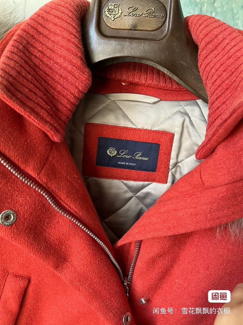 Loro Piana LORO PIANA Orange ice sheep wool coat Size M / US 6-8 / IT 42-44 - 3 Thumbnail