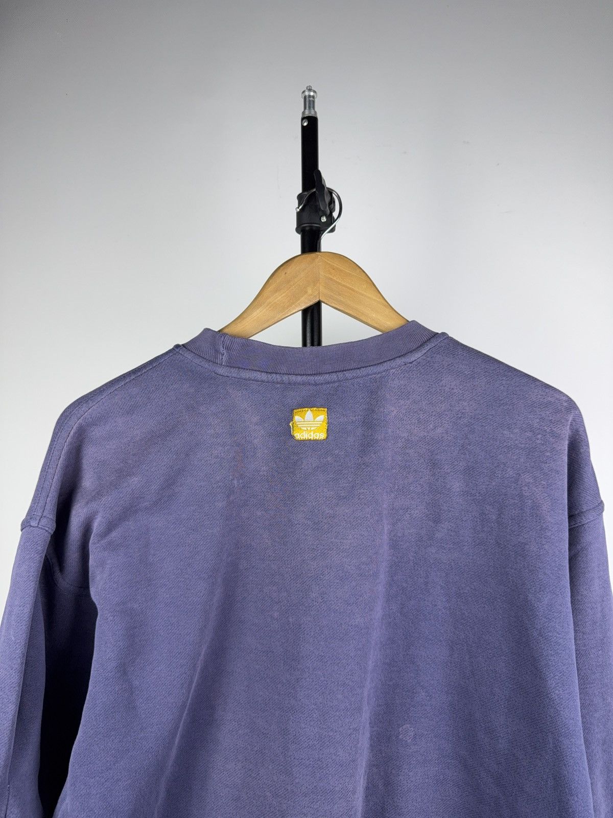 Adidas Vintage 90s Retro Distressed Adidas Sweatshirt Y2K Size US L / EU 52-54 / 3 - 14 Thumbnail