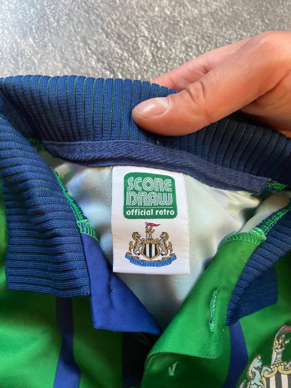 Vintage Vintage Score Draw Newcastle United 1994-1995 jersey Size US M / EU 48-50 / 2 - 4 Thumbnail