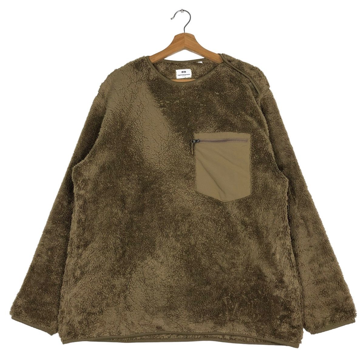 Engineered Garments × Japanese Brand 🔥FLEECE JACKET SINGLE POCKET UNIQLO ENGINEERED GARMENTS Size US XL / EU 56 / 4 - 1 Thumbnail
