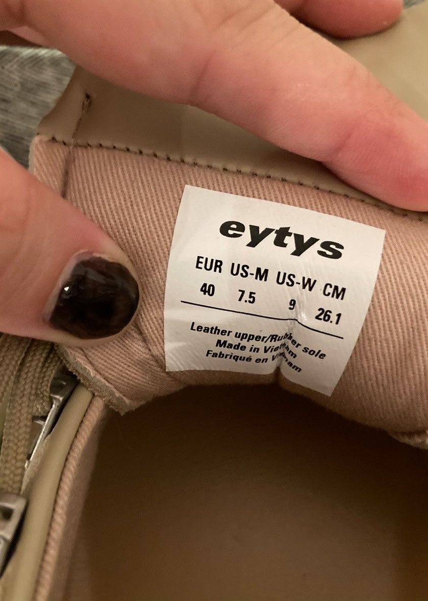 Eytys Eytys Angel Platform Sneaker "Dune" Suede (W9, M7.5) Size US 9 / IT 39 - 3 Thumbnail