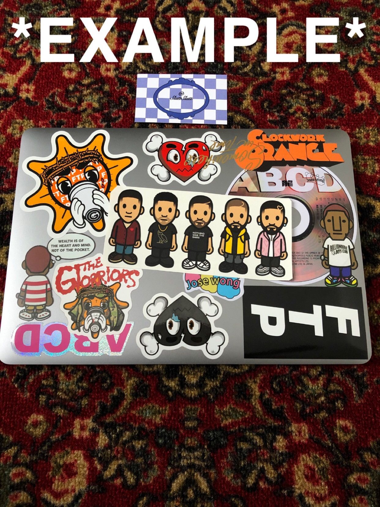 Other 40 Sticker Set Individually Cut & Peal Off Size ONE SIZE - 4 Thumbnail
