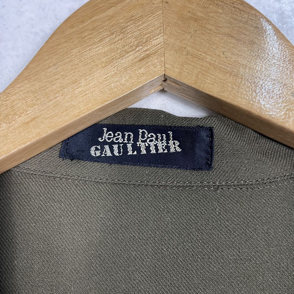 Jean Paul Gaultier × Vintage 💥80s JPG OLIVE BUTTON BAGGY STYLE Size US M / EU 48-50 / 2 - 15 Thumbnail