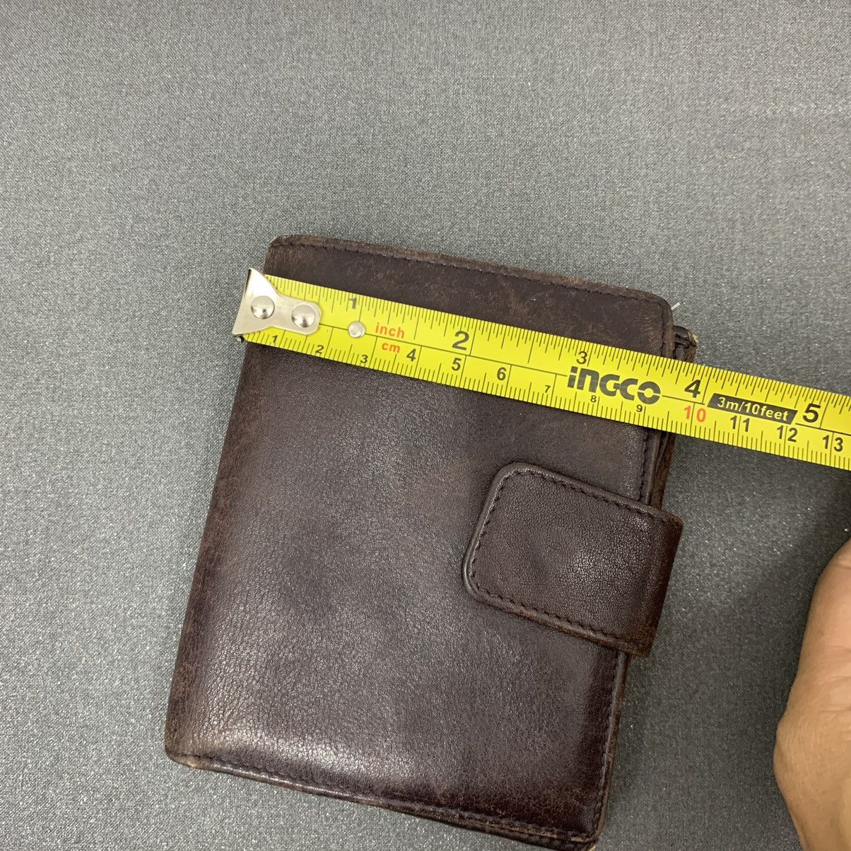 Gucci Thrashed Gucci Leather Wallet Size ONE SIZE - 10 Thumbnail