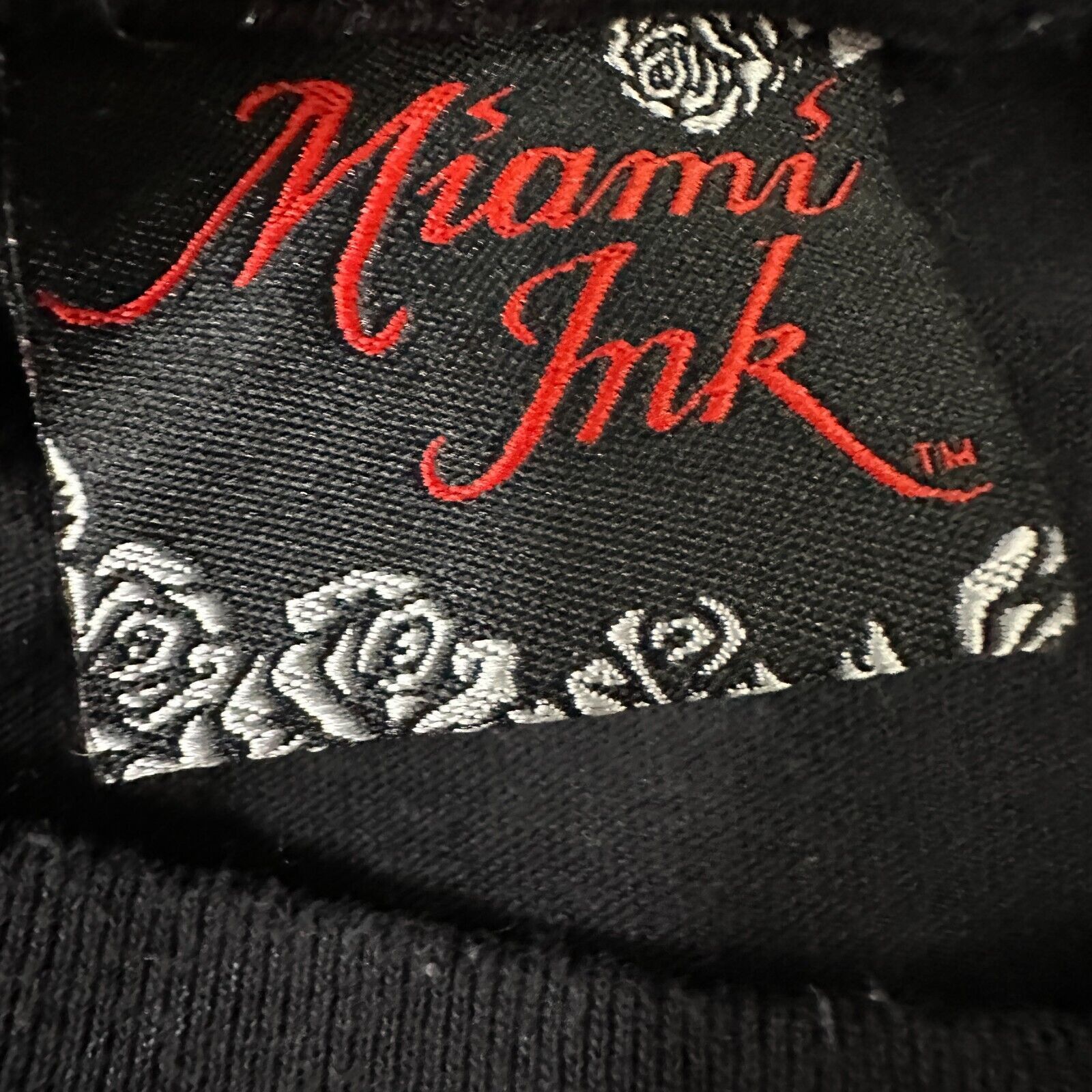 Other Miami Ink T-Shirt Men’s Large Black Skull Hat Short Sleeve Size US L / EU 52-54 / 3 - 5 Thumbnail