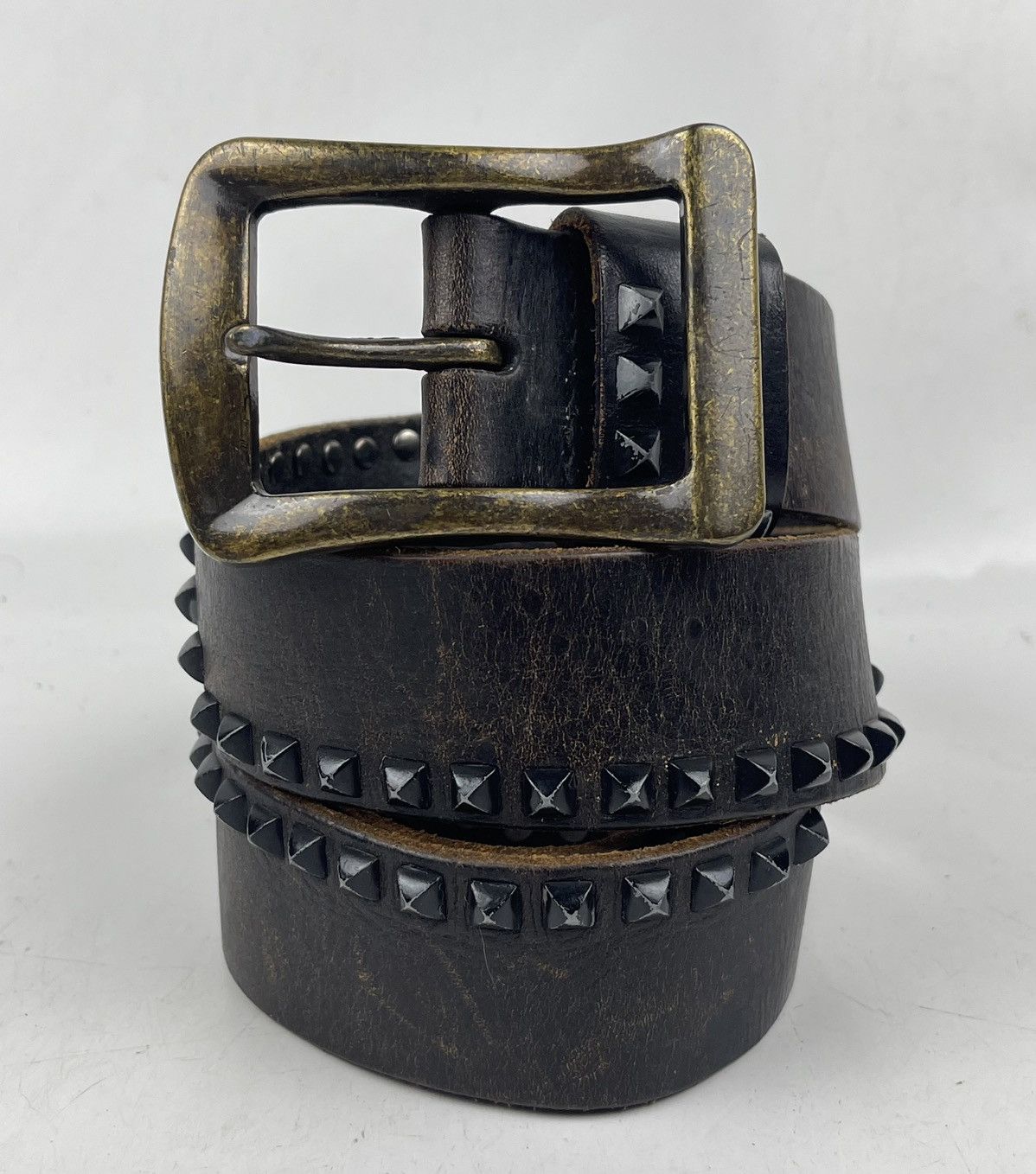 Diesel diesel spiked belt tc49 Size 36 - 1 Thumbnail