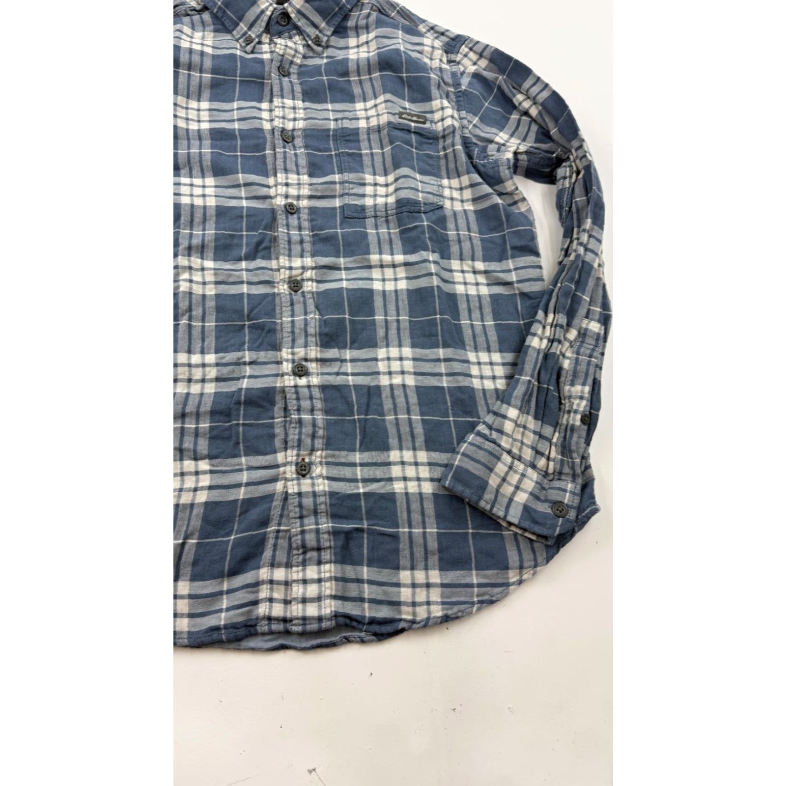 Eddie Bauer Eddie Bauer Shirt Mens M Blue Plaid Classic Fit Button-Down Long Sleeve Size US M / EU 48-50 / 2 - 2 Thumbnail