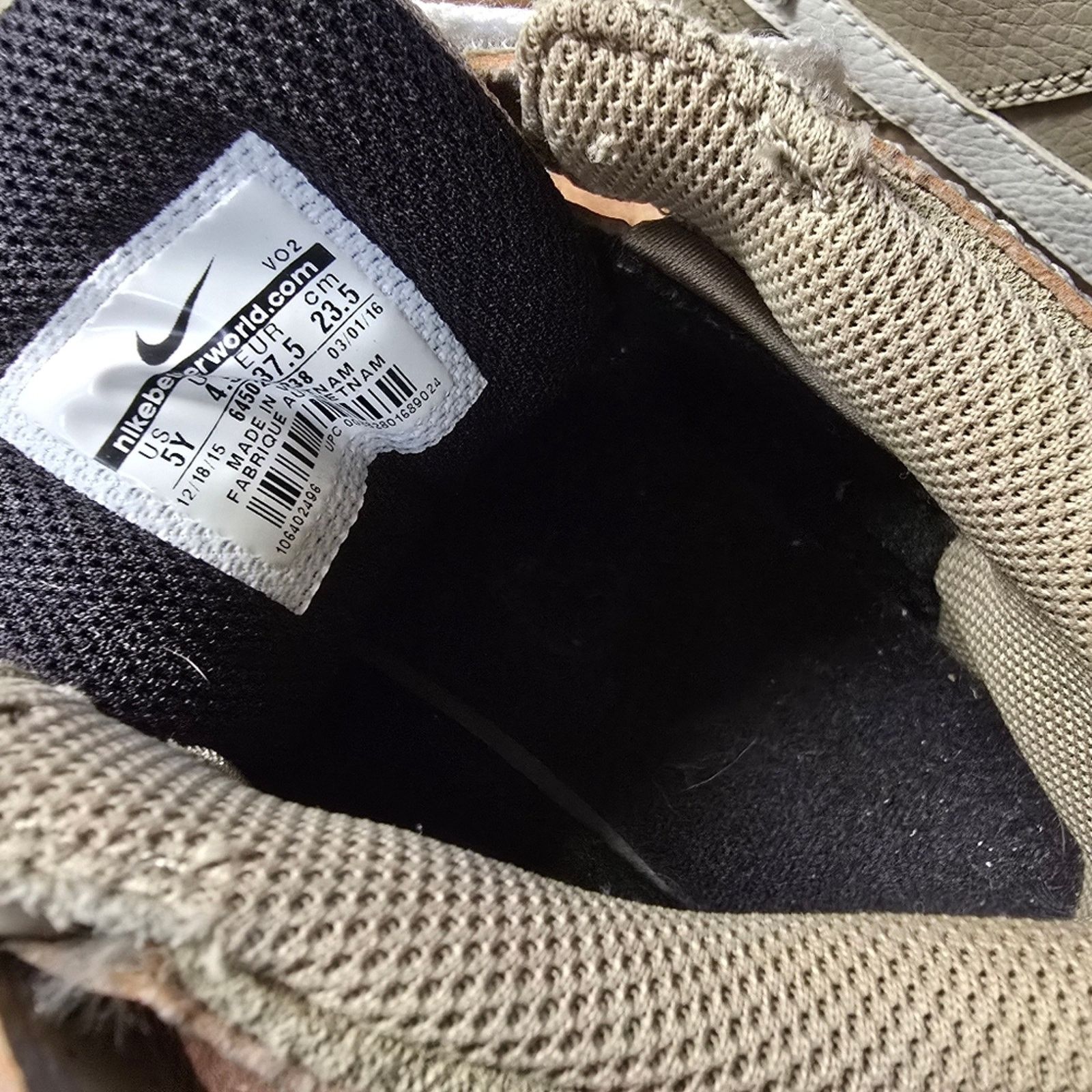Nike Nude White | NIKE | High Top Sneaks Size US 5 / EU 37 - 5 Thumbnail