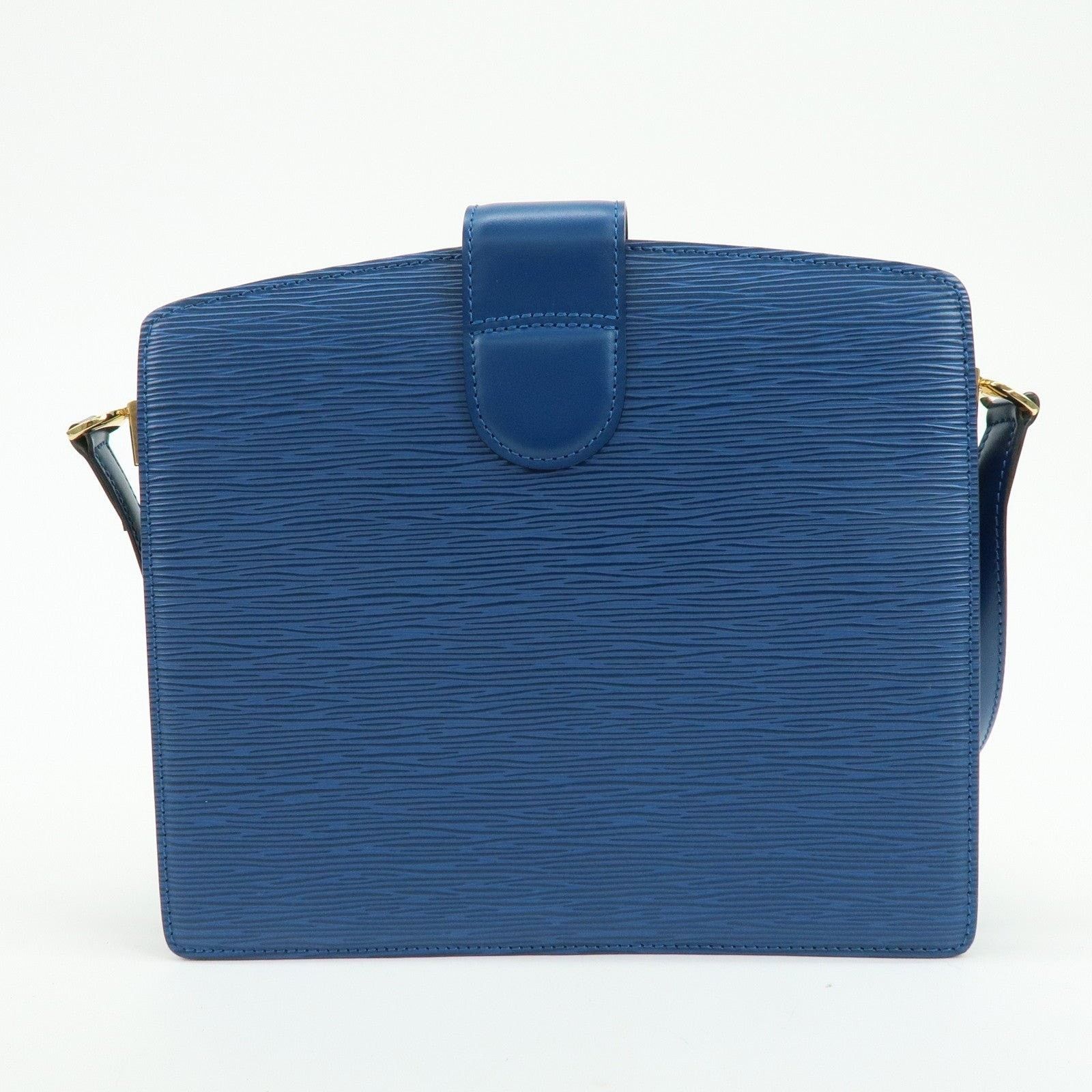 Louis Vuitton Louis Vuitton Epi Capucines Shoulder Bag Leather Blue Size ONE SIZE - 2 Thumbnail