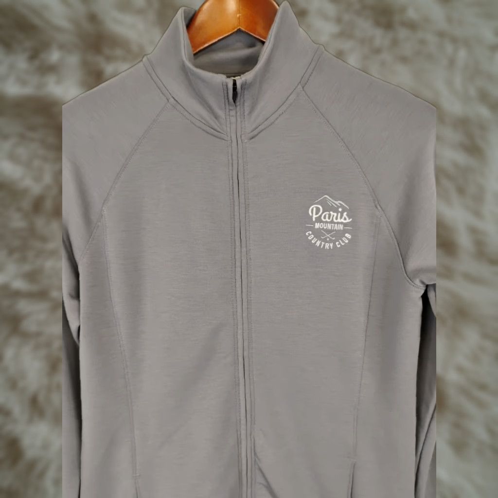 Under Armour Under Armour Sweatshirt Full Zip Long Sleeve Paris Mt Country Club Womens S Gray Size S / US 4 / IT 40 - 1 Thumbnail