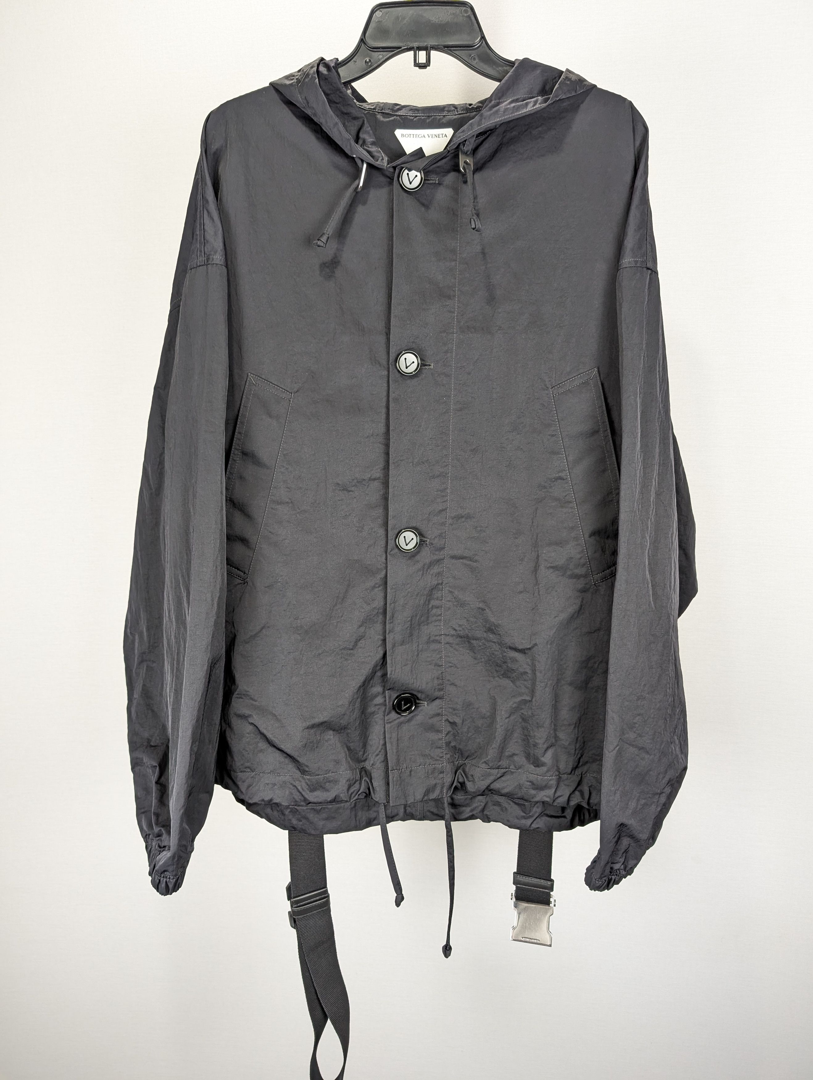 Bottega Veneta o1rshd1 Nylon Tech Blouson in Black Size US L / EU 52-54 / 3 - 2 Thumbnail