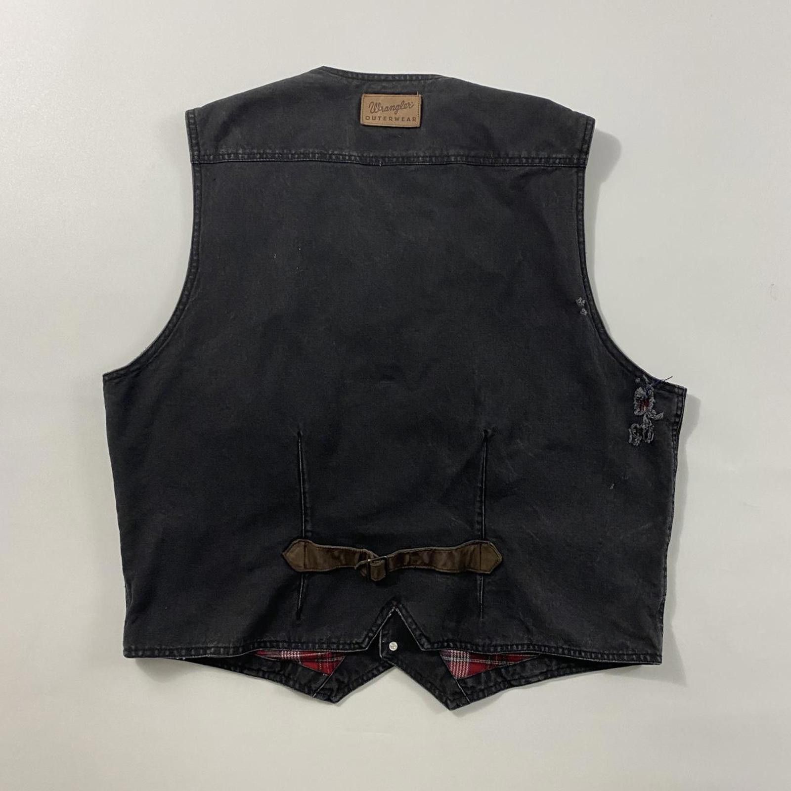 Wrangler Wrangler Black Vest Size US XXL / EU 58 / 5 - 2 Thumbnail