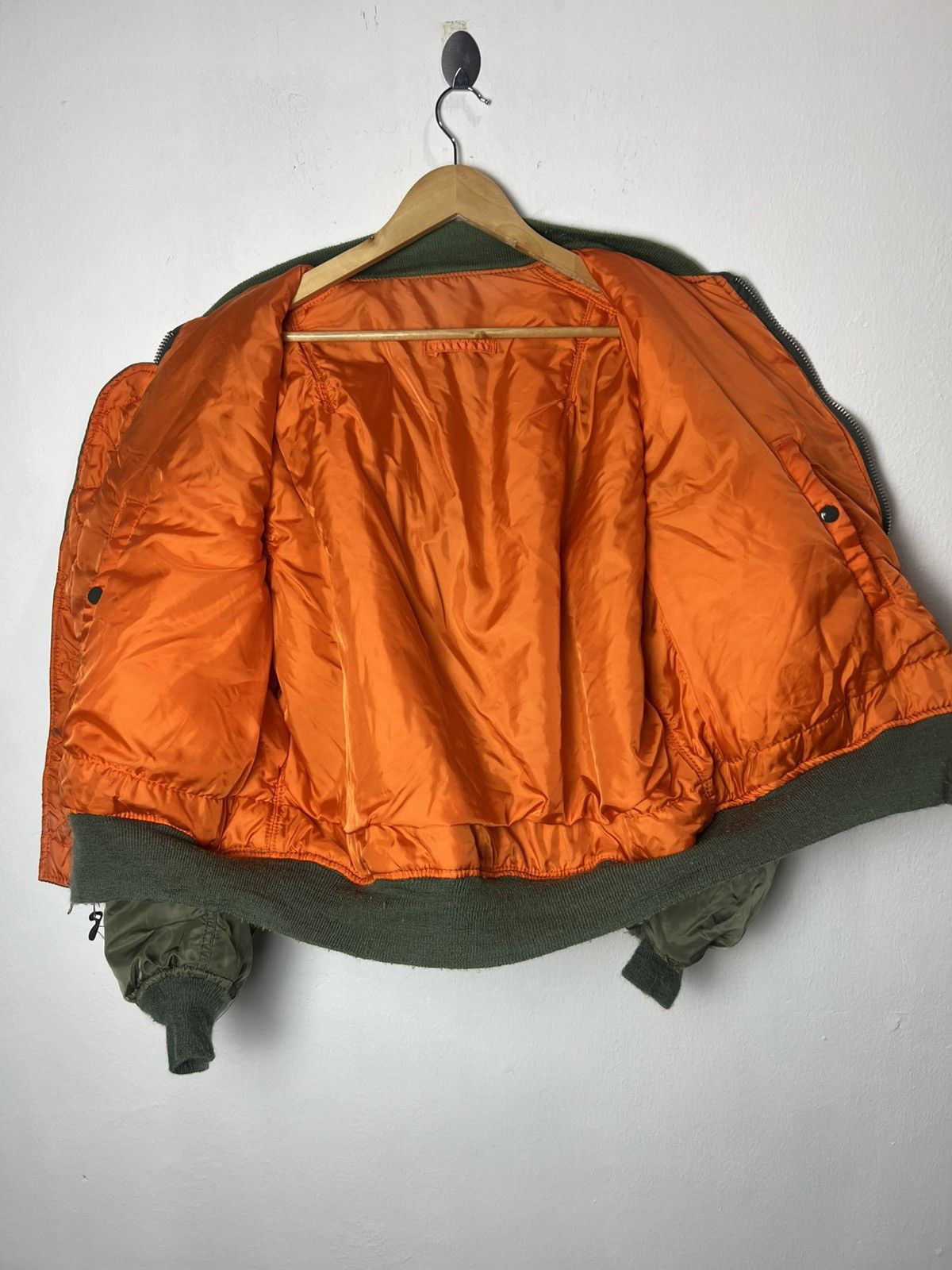Alpha Industries Vintage Alpha Industries MA-1 Reversible Jacket Size US L / EU 52-54 / 3 - 9 Thumbnail