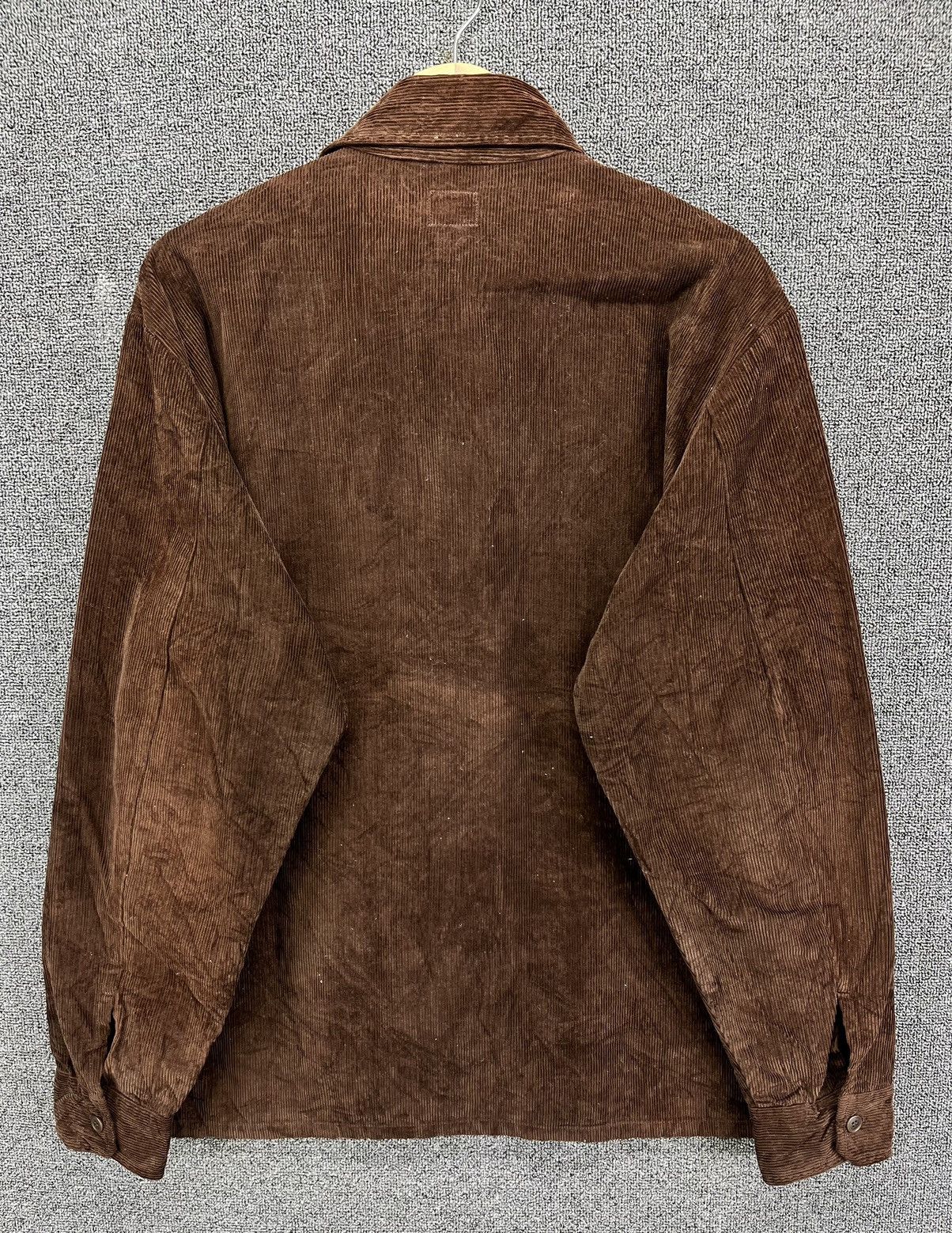 C.P. Company Vintage 90s C.P. Company Corduroi Rare Zip Up Jacket Size US L / EU 52-54 / 3 - 10 Thumbnail