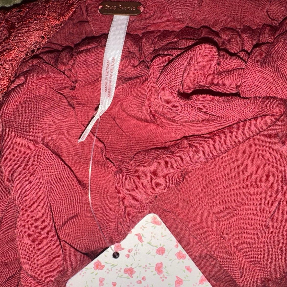 Free People FREE PEOPLE Chante Lace Babydoll Tank Frenchie Kiss Size XL Size XL / US 12-14 / IT 48-50 - 11 Thumbnail