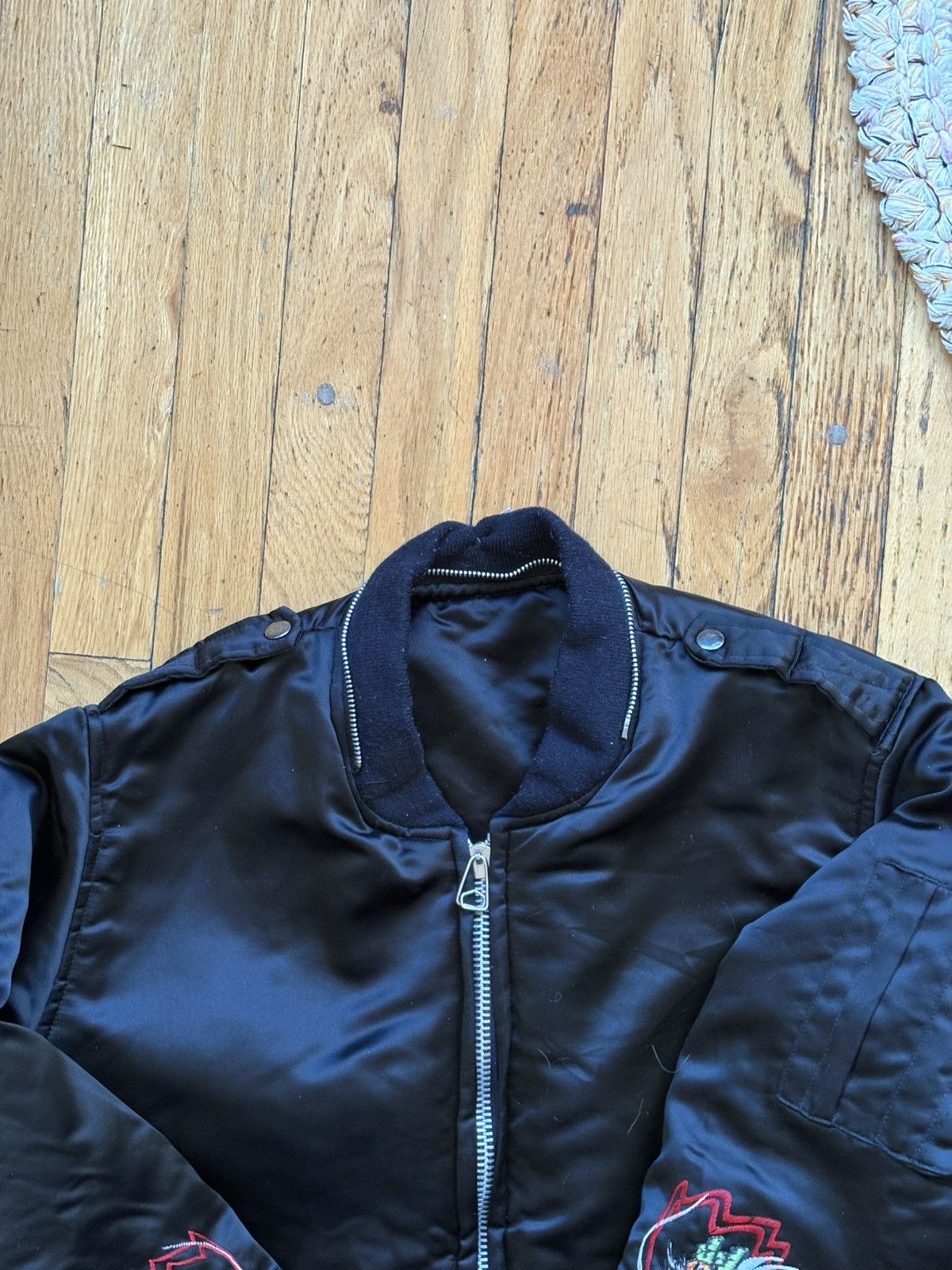 Vintage Vintage 80-90s Korea Souvenir Sukajan Bomber Jacket Dragon Size US M / EU 48-50 / 2 - 3 Thumbnail