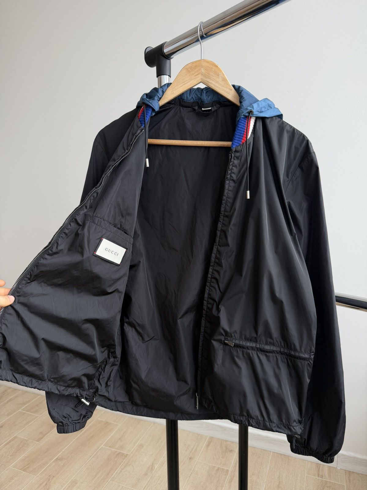 Gucci Gucci Black GG Windbreaker Jacket Size US S / EU 44-46 / 1 - 3 Thumbnail