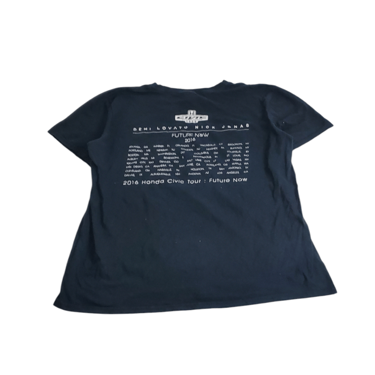 Band Tees × Vintage 2016 Demi Lovato & Nick Jonas Tour T-Shirt Size US L / EU 52-54 / 3 - 3 Thumbnail