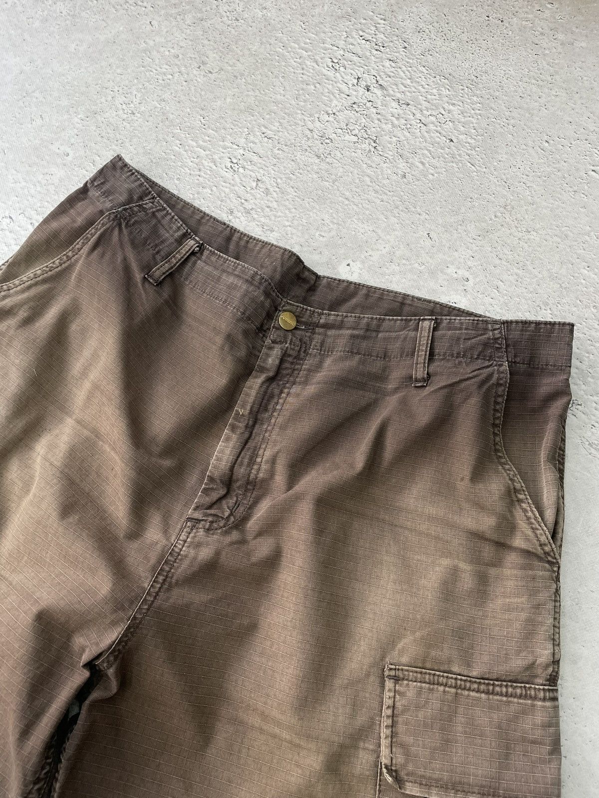 Carhartt Vintage cargo sun faded Carhartt wip shorts pants y2k Size US 36 / EU 52 - 3 Thumbnail
