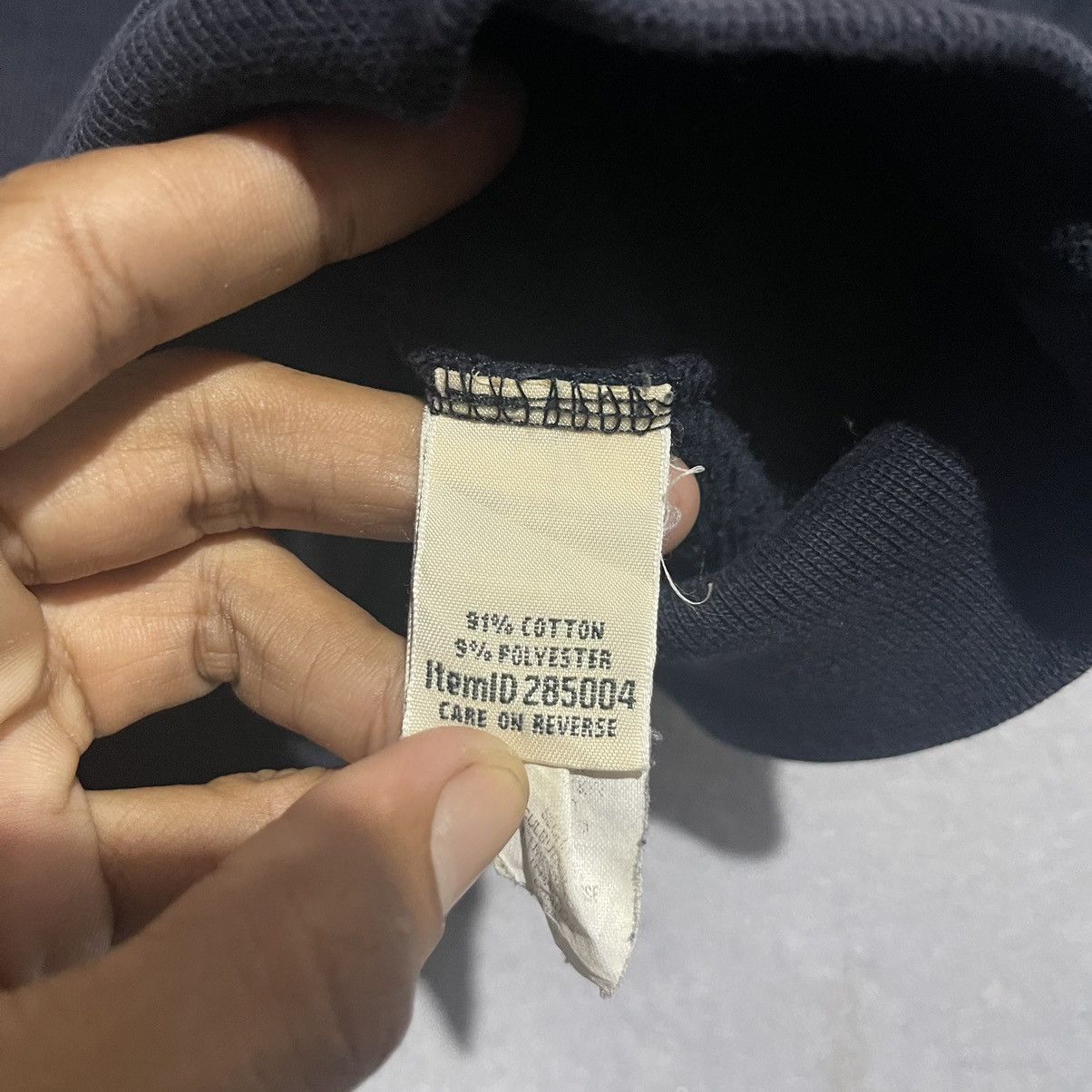 L.L. Bean Vintage L.L. Bean Navy Logo Sweatshirt Size US L / EU 52-54 / 3 - 7 Thumbnail