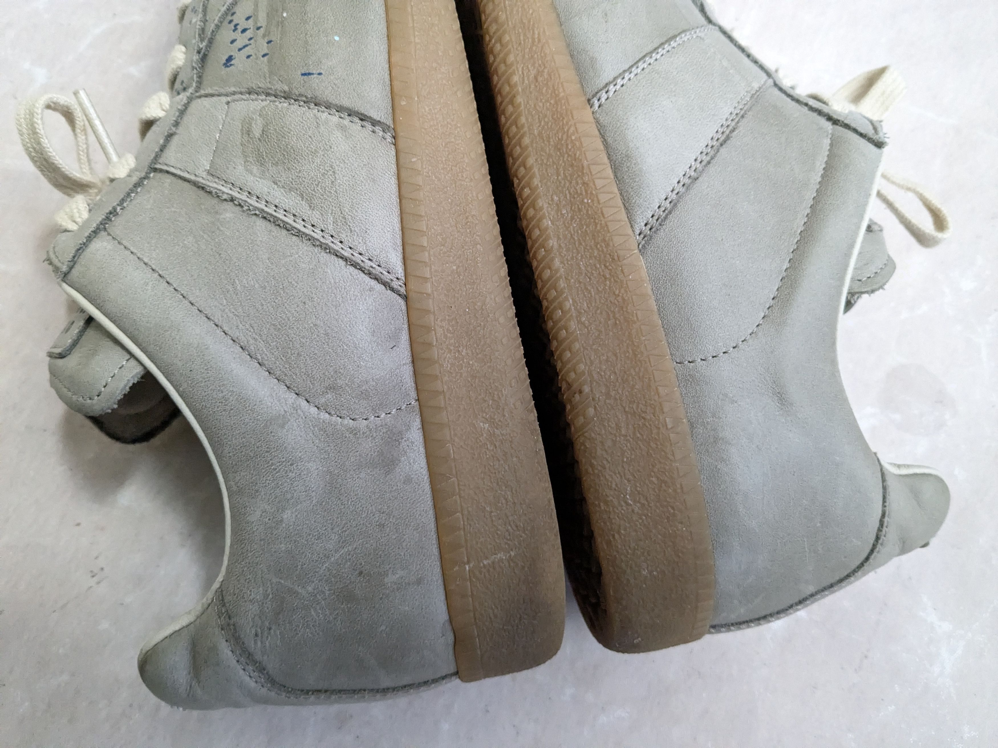 Maison Margiela Maison Margiela Replica GAT Gray Paint Splatter 8 41 Size US 8 / EU 41 - 9 Thumbnail