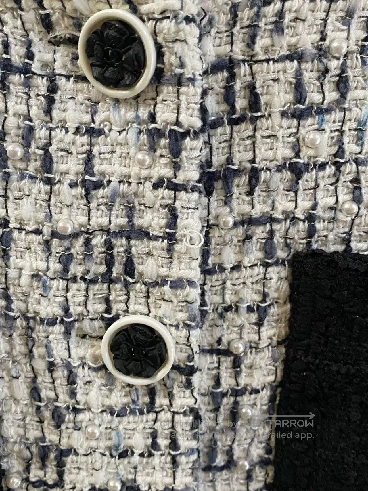 Chanel Chanel 2022 Black and White Four-Pocket Tweed Jacket. Size US XS / EU 42 / 0 - 2 Thumbnail