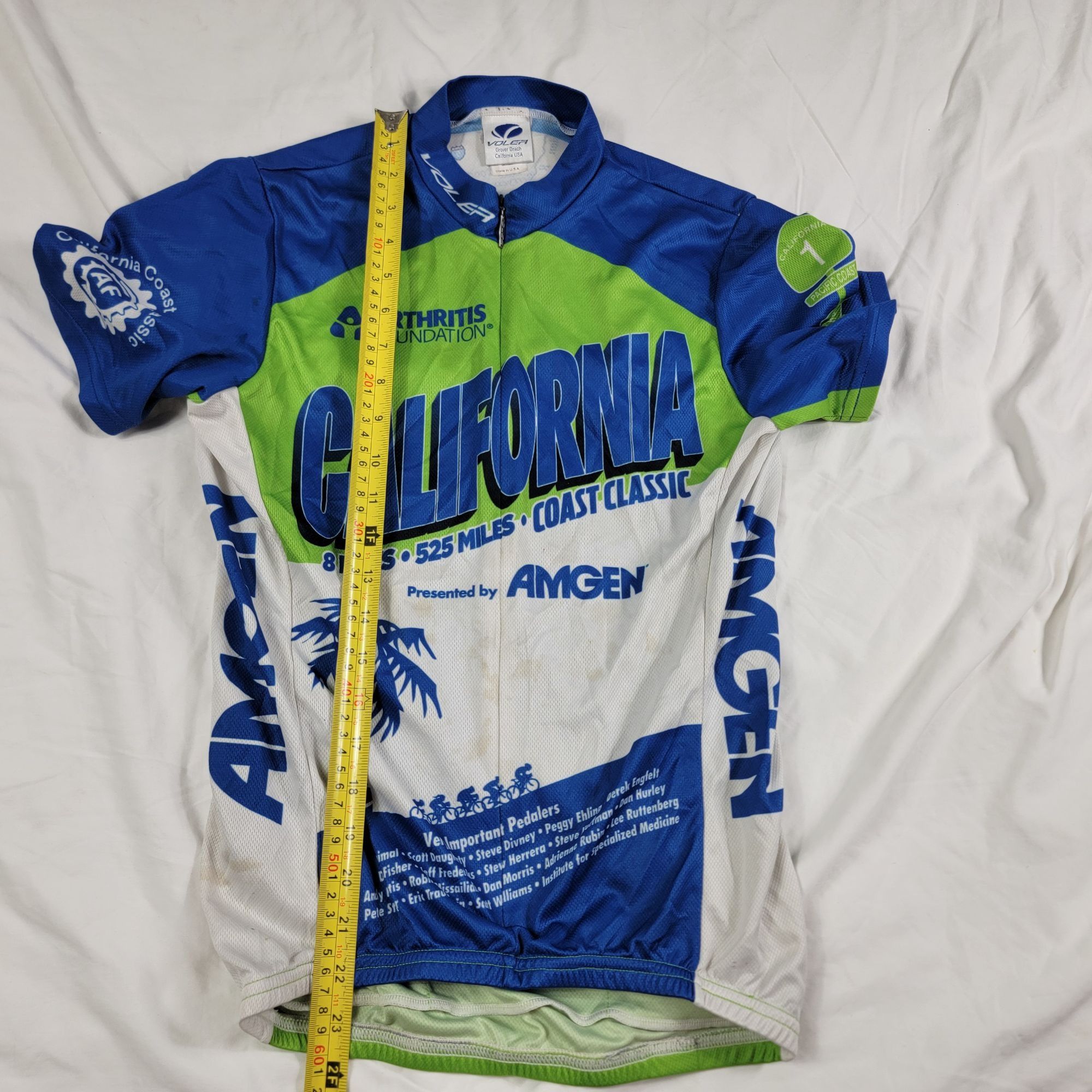 Other Voler Mens Small Blue White California Coast Classic Cycling Size US S / EU 44-46 / 1 - 8 Thumbnail